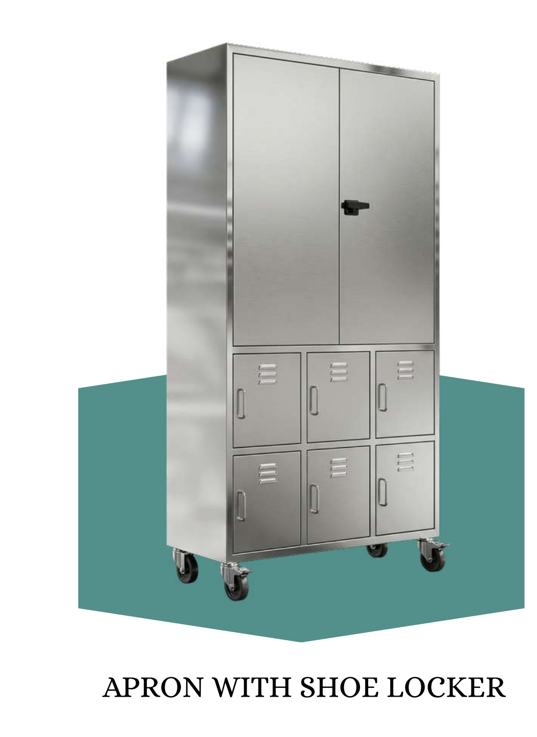 Apron With Shoe Locker